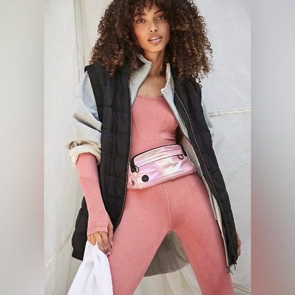 NWOT FP Movement Good Karma Long Sleeve Onesie